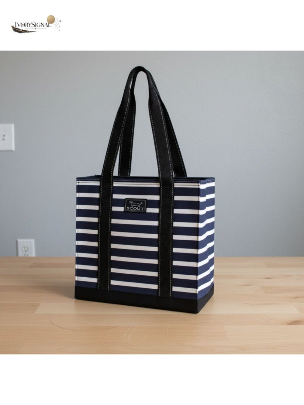 Lightweight Utility Tote - Water-Resistant, Open Top with Zip Pocket